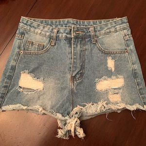Shein Jean Shorts